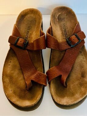 MEPHISTO.. Leather sandals